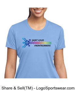 St Louis Frontrunners Ladies Tech Shirt Design Zoom